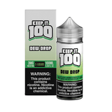 Dew Drop by Keep It 100 Tobacco-Free Nicotine Series 100mL with Packaging