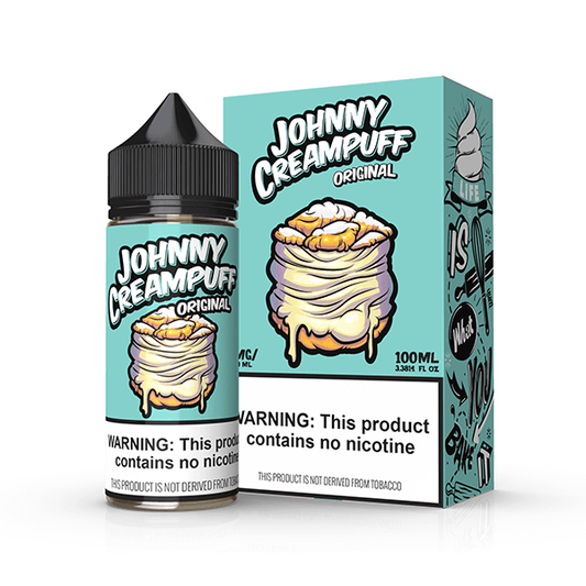 Original by Tinted Brew – Johnny Creampuff TF-Nic Series 100mL with Packaging