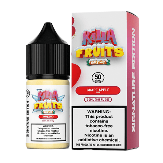 Grape Apple on Ice by Killa Fruits Salts Series 30mL with Packaging