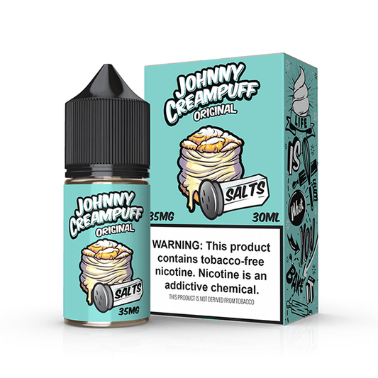 Original by Tinted Brew – Johnny Creampuff TF-Nic Salts Series 30mL with Packaging