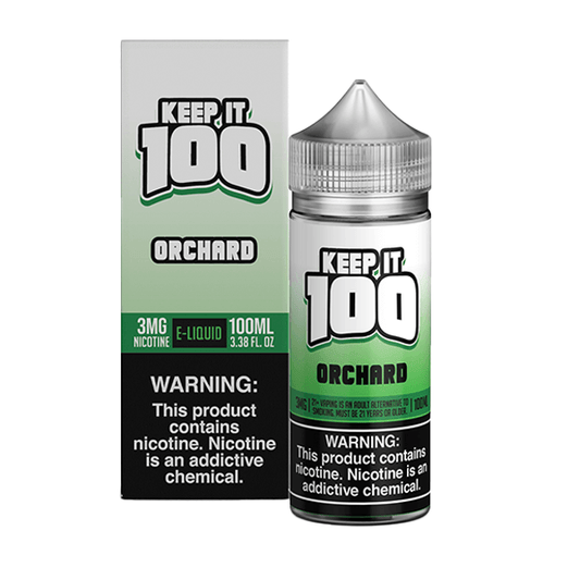Orchard by Keep It 100 Tobacco-Free Nicotine Series 100mL with Packaging
