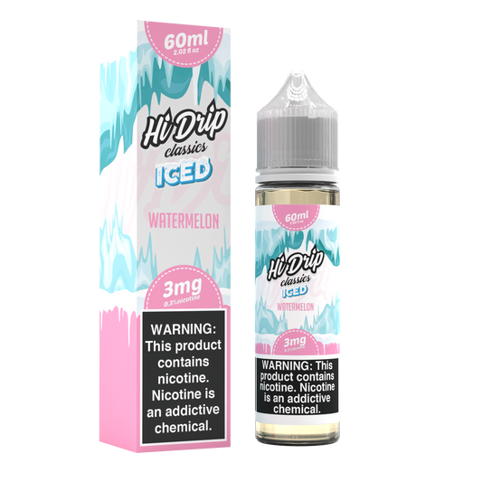 Watermelon Iced by Hi-Drip Classics Series 60mL with Packaging
