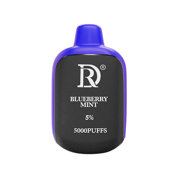 Death Row Vapes Disposable 5000 Puffs 10.5mL 50mg Blueberry Mint