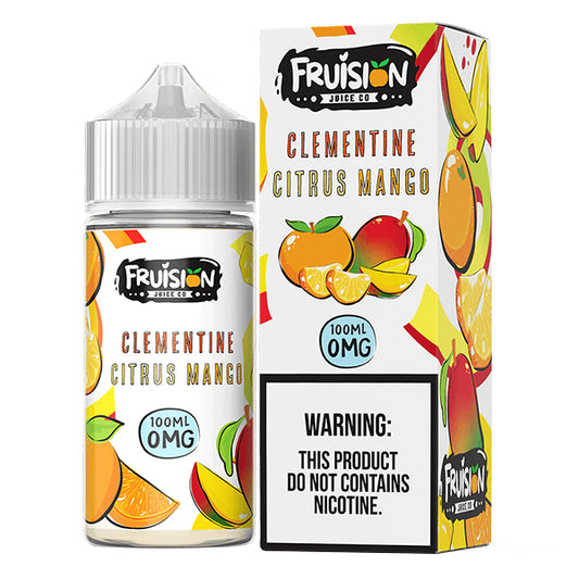 Clementine Citrus Mango by Fruision E-Juice 100mL (Freebase) with Packaging