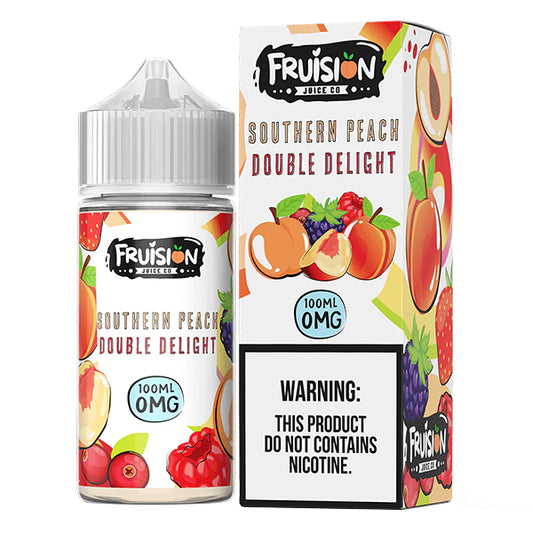 Southern Peach Double Delight by Fruision E-Juice (100mL)(Freebase) with packaging