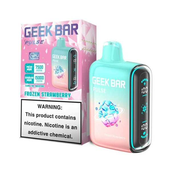 Geek Bar Pulse Disposable frozen strawberry