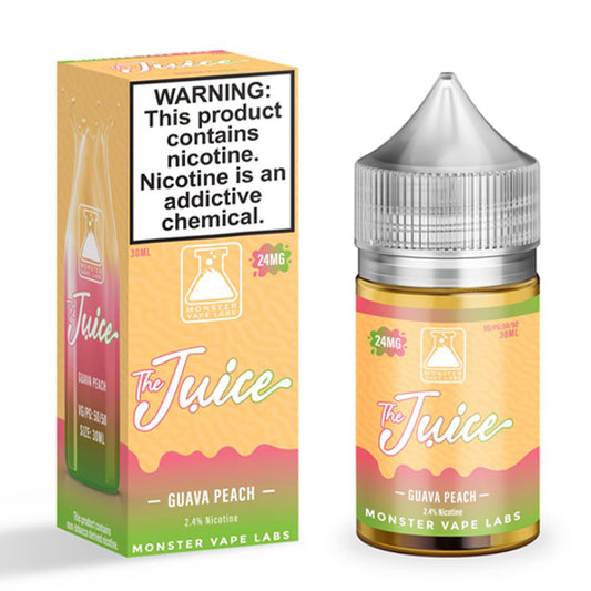 Guava Peach | Juice Monster Salt | 30mL with packaging