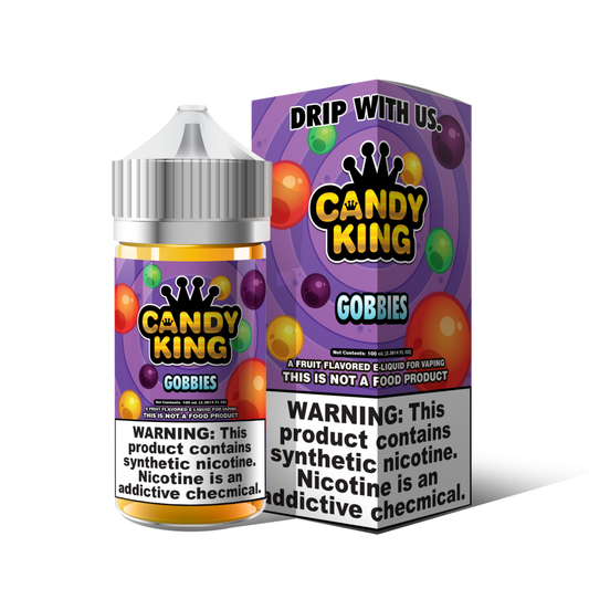 Gobbies by Candy King Series 100mL with Packaging