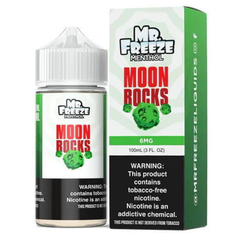Moon Rocks by Mr. Freeze Tobacco-Free Nicotine Series 100mL with Packaging