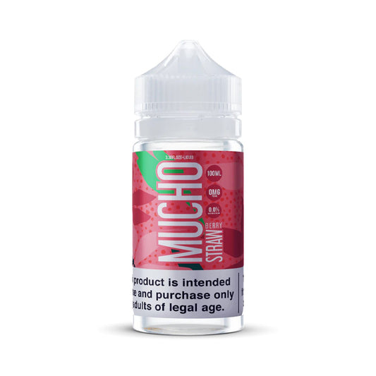 Strawberry by Mucho E-Liquid 100mL bottle