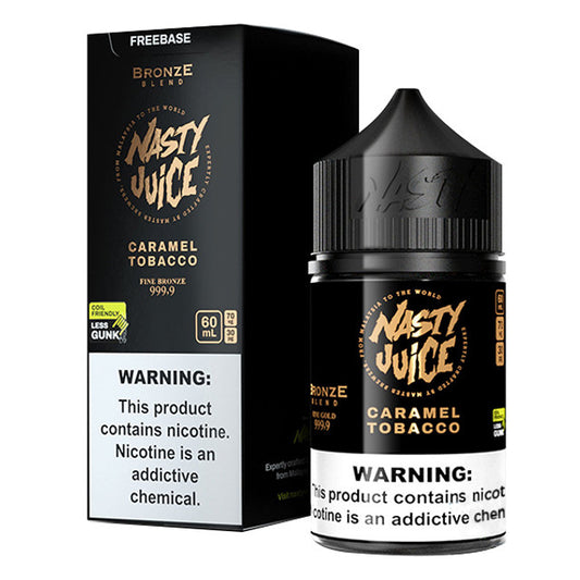 Bronze Blend by Nasty Juice E-Liquid 60mL (Freebase) with Packaging