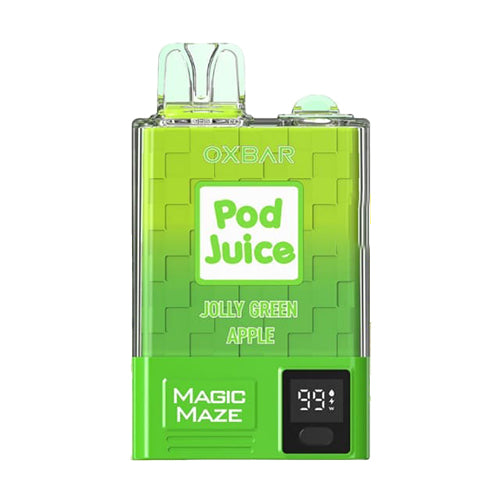 Oxbar Magic Maze Pro Disposable 10000 puffs 18mL 50mg jolly green apple
