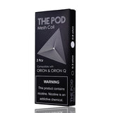 IQS The Pod Mesh Orion Pods 2-Pack 0.8ohm Packaging