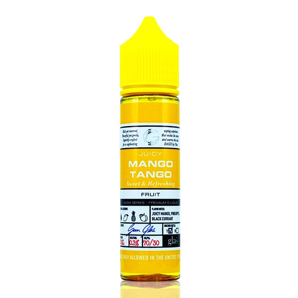 Mango Tango by GLAS BSX Tobacco-Free Nicotine Series 60mL bottle