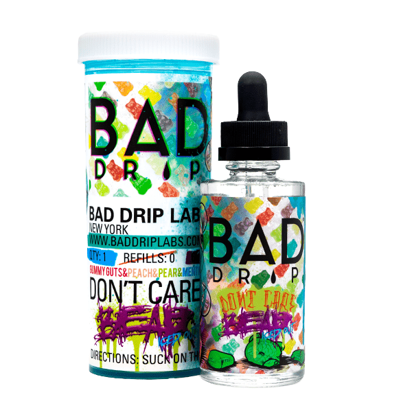 Don't Care Bear Iced Out by Bad Drip Series 60mL with Packaging