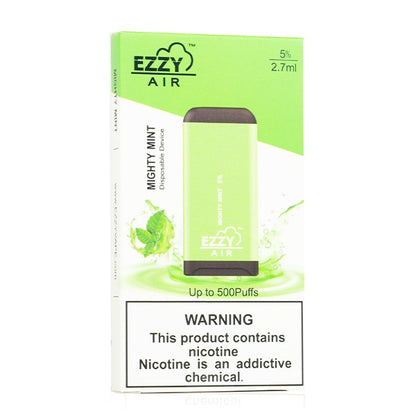 EZZY Air Disposable E-Cigs (Individual) Mighty Mint Packaging