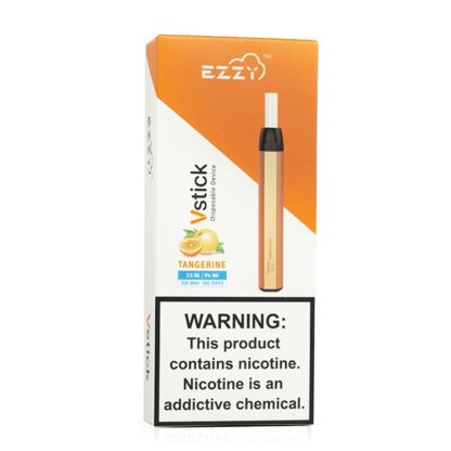 EZZY Vstick Disposable E-Cigs Tangerine Packaging