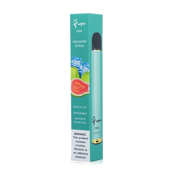 Fuze Mini Disposable | 500 Puffs | 2.2mL Guava Ice packaging