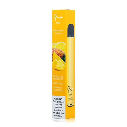 Fuze Mini Disposable | 500 Puffs | 2.2mL Pineapple Lemonade packaging