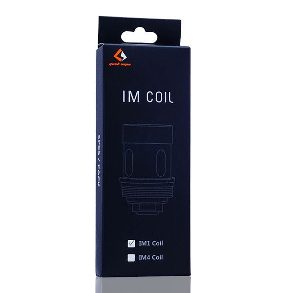 GeekVape IM & Super Mesh Coils Im1 0.4ohm 5-Pack with packaging