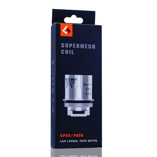 GeekVape IM & Super Mesh Coils X1 0.2ohm 5-Pack with packaging