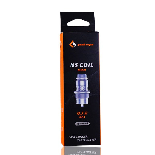 GeekVape Frenzy NS Coils Kai 0.7ohm 5-Pack with packaging