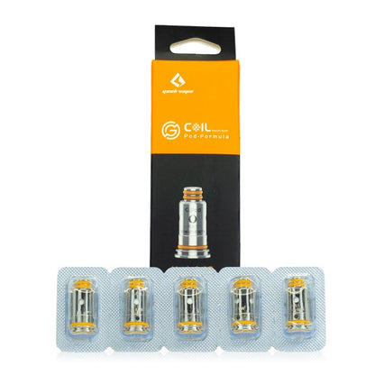GeekVape G Coils Pod Formula 0.6 ohm 5-Pack  with packaging