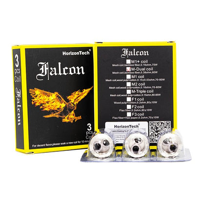 HorizonTech Falcon Coils MDUAL 0.38ohm  3-Pack with packaging