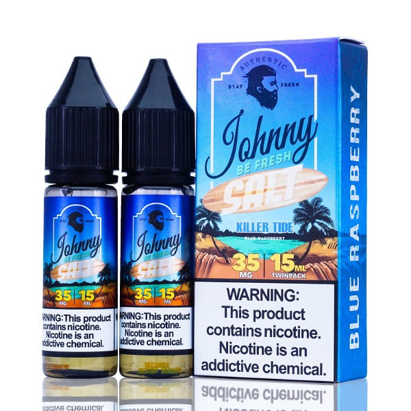 Killer Tide by Johnny AppleVapes Salt x2 15mL with Packaging