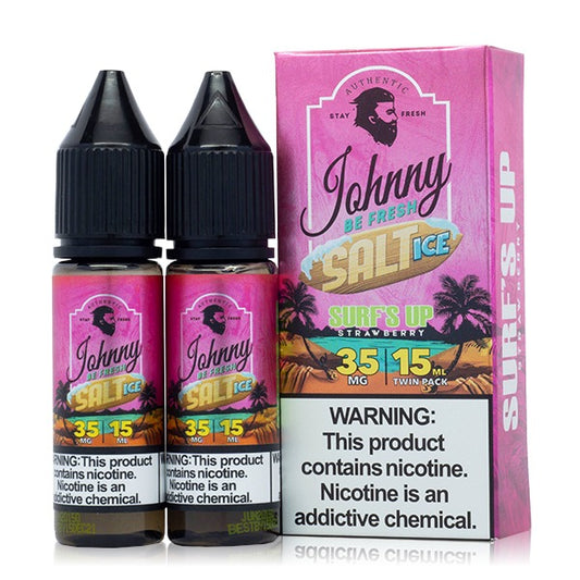 Surfs Up Ice Salt by Johnny AppleVapes Salt 30mL (x2 15mL Pack) with Packaging