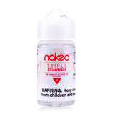 Strawberry Triple Strawberry by Naked 100 Series 60mL Bottle