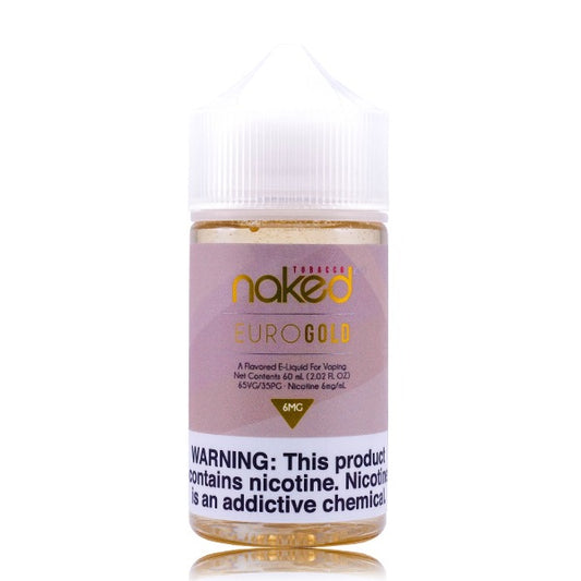 Euro Gold by Naked 100 Series 60mL PMTA Submitted  Bottle