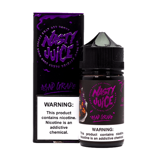 Asap Grape by Nasty Juice E-Liquid 60mL (Freebase) with Packaging