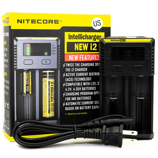 Nitecore i2 Charger with packaging