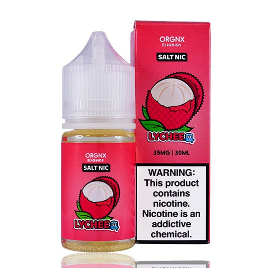 Lychee Ice TF-Nic by ORGNX Salt Series 30mL with Packaging
