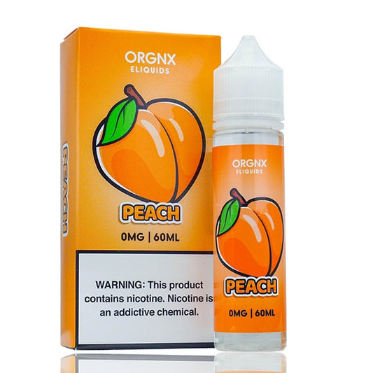 Peach TF-Nic by ORGNX Series 60ml with Packaging