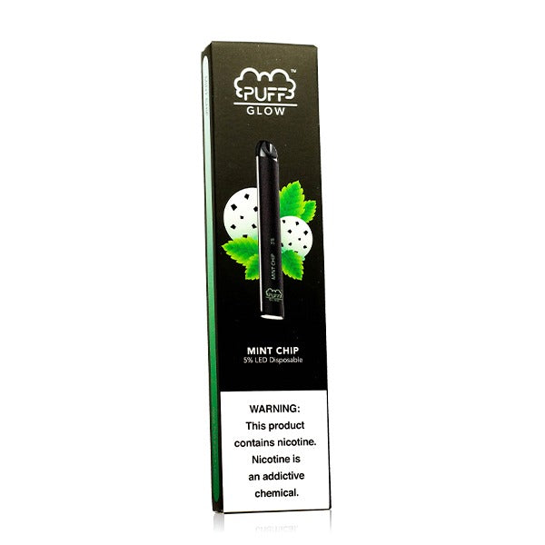Puff GLOW Disposable E-Cig (Individual) Mint Chip