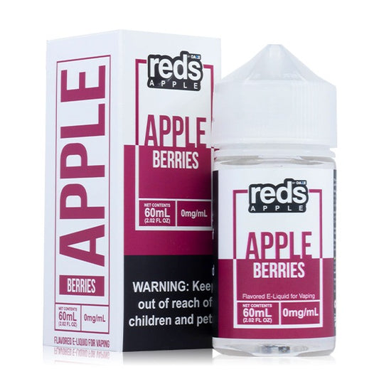 Berries by Reds Apple Series 60mL 0mg with Packaging