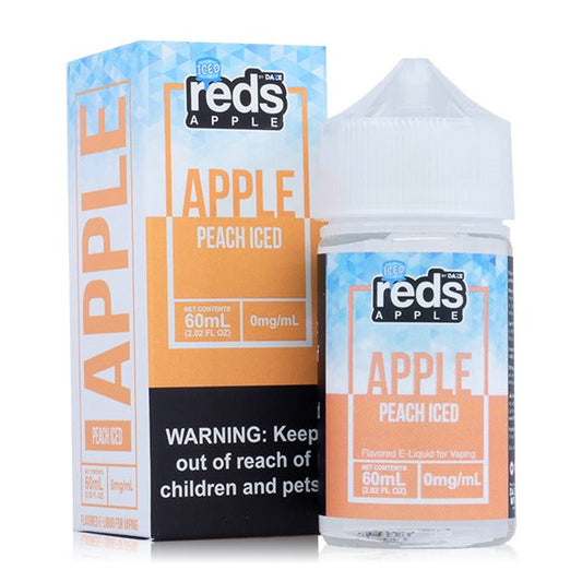 Apple Peach Iced by Reds Apple Series 60mL with  Packaging