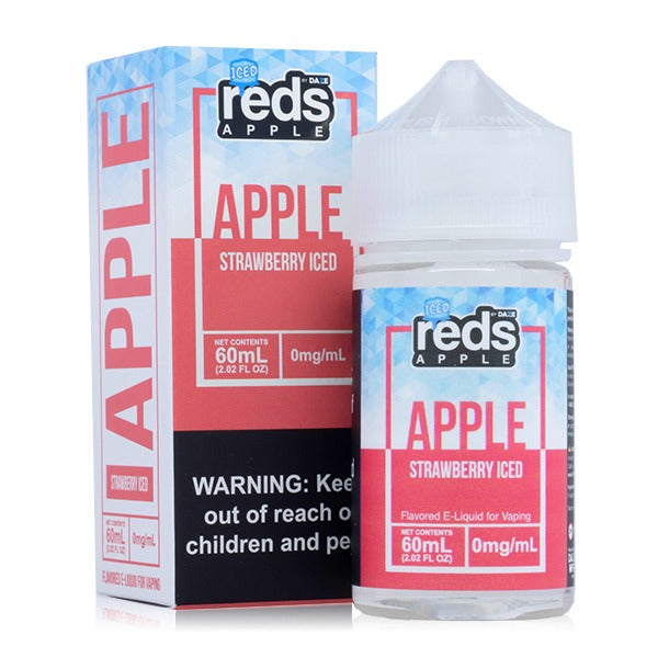 Strawberry Iced by Reds Apple Series 60mL with Packaging