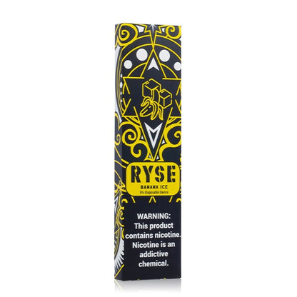 Ryse Disposable | 400 Puffs | 1.3mL Banana Ice packaging