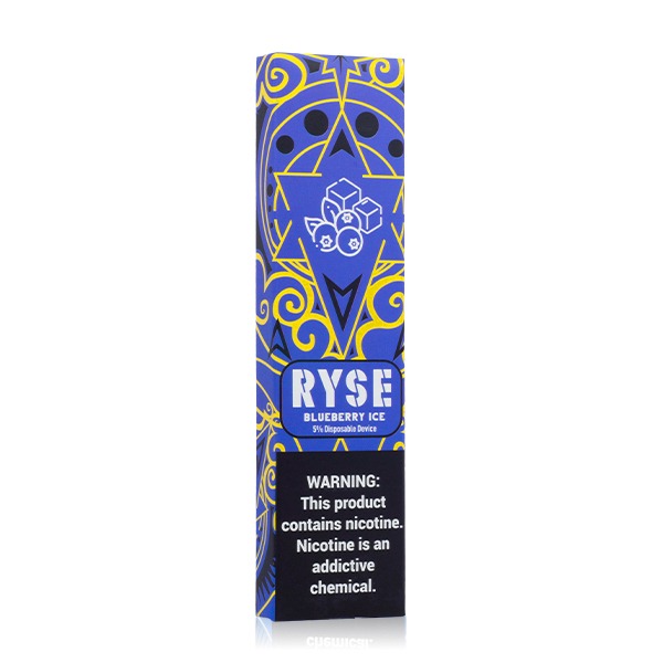 Ryse Disposable | 400 Puffs | 1.3mL Blueberry Ice packaging