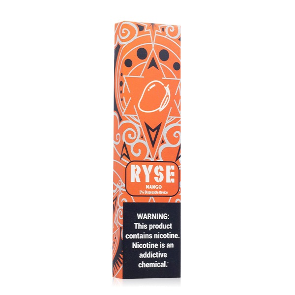 Ryse Disposable | 400 Puffs | 1.3mL Mango packaging