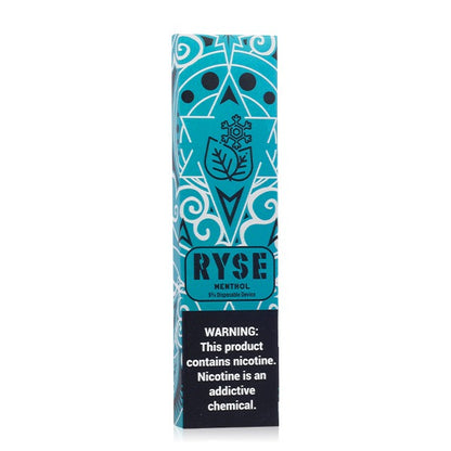 Ryse Disposable | 400 Puffs | 1.3mL Menthol packaging