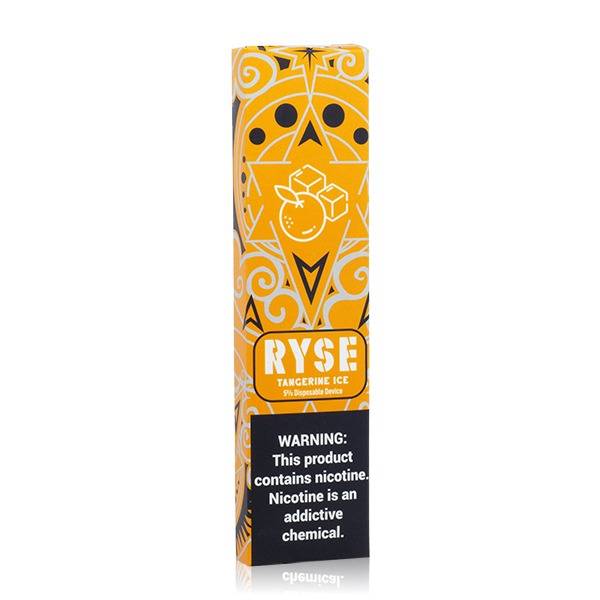 Ryse Disposable | 400 Puffs | 1.3mL Tangerine Ice packaging