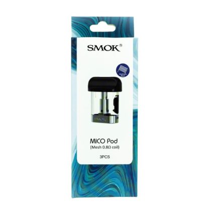 SMOK Mico Pods 0.8 ohm with packaging