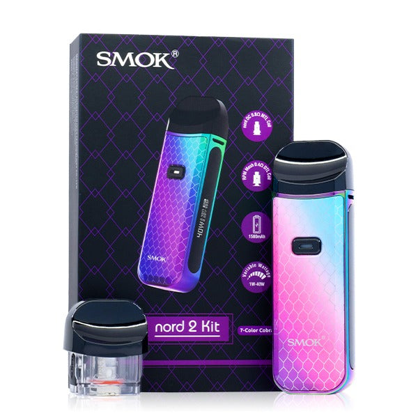 SMOK Nord 2 Kit 40w | 10th Anniversary | Final Sale with packaging and parts