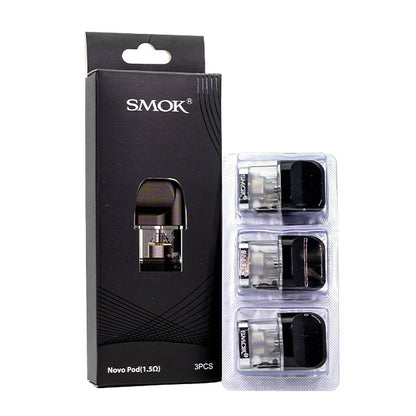 SMOK Novo Pods (3-Pack) Regular 1.5ohm with packaging