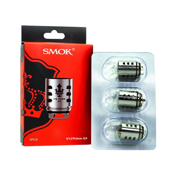 SMOK TFV12 Prince Coils  Prince Q4 0.4ohm 3-Pack with packaging