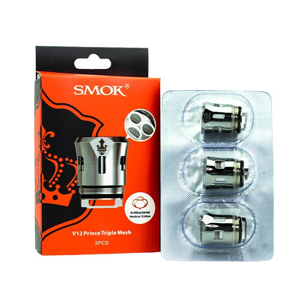 SMOK TFV12 Prince Coils Prince Triple Mesh 0.15ohm 3-Pack  with [packaging